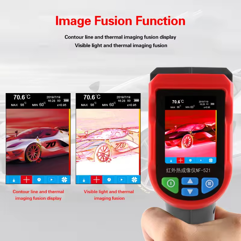 Kamera Pengukur Suhu Inframera - Nf 521 Thermal Imaging Camera ulasan dan harga