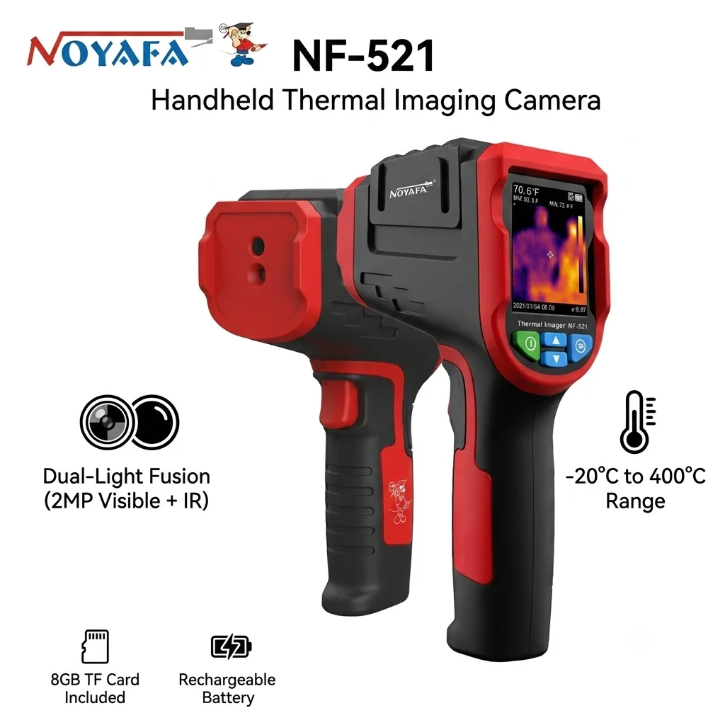 NOYAFA NF-521 Kamera Pencitraa - Nf 521 Thermal Imaging Camera ulasan dan harga