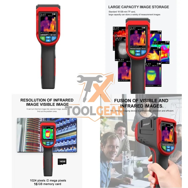 2026hotsale* Kamera CCTV terma - Nf 521 Thermal Imaging Camera ulasan dan harga