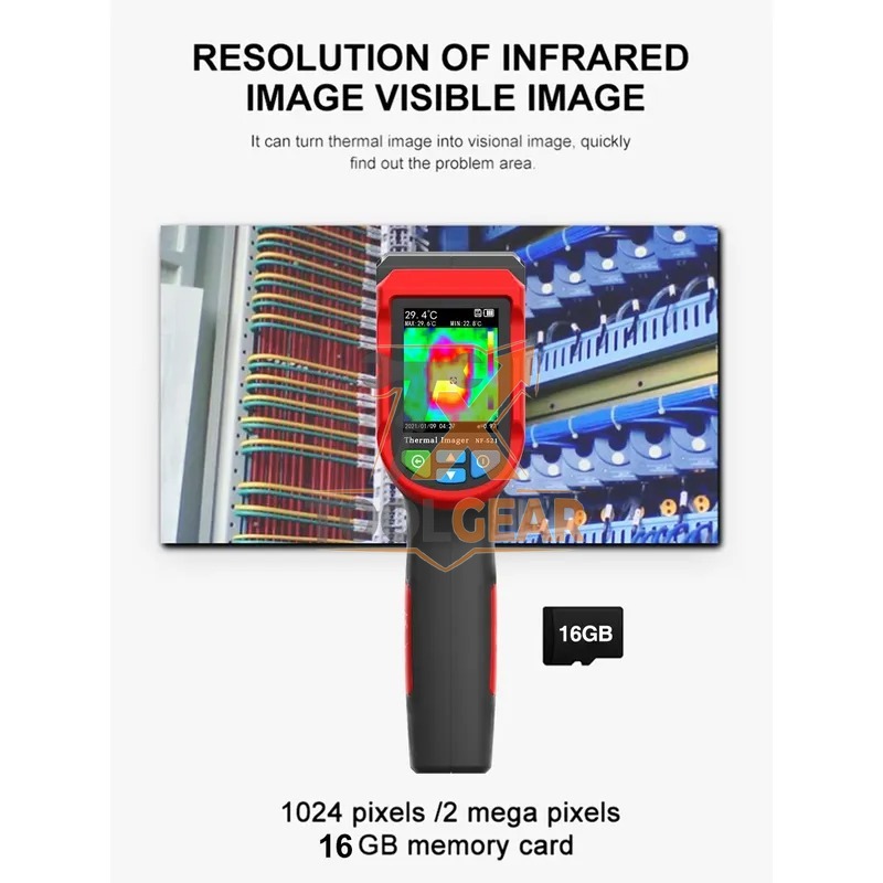 2026hotsale* Kamera CCTV terma - Nf 521 Thermal Imaging Camera ulasan dan harga