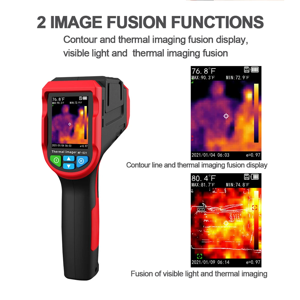 Kamera Pencitraan Termal Infra - Nf 521 Thermal Imaging Camera ulasan dan harga